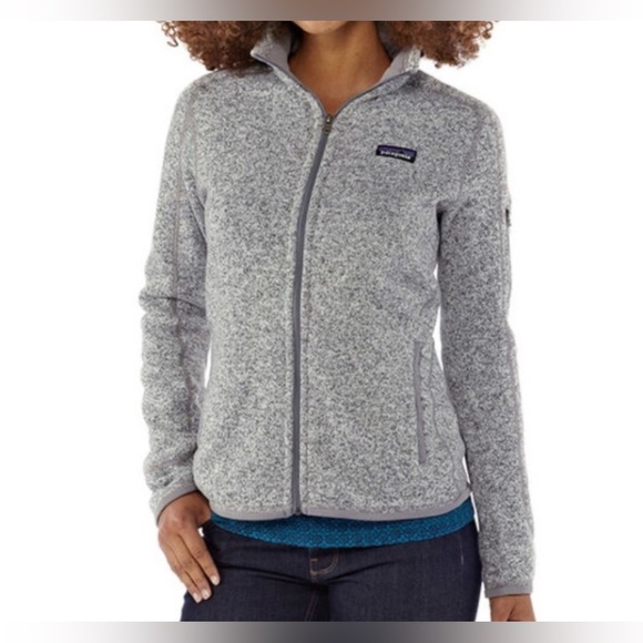 Patagonia Jackets & Blazers - Patagonia Better Sweater Full Zip Womens Size Large Birch White Jacket